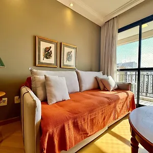  Apartamento Flat Em Sao Paulo, Moema, Sp - 126 - Lazer, Ac E Estacionamento